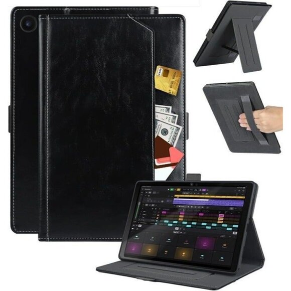 Case for Samsung Galaxy Tab A7 10.4 Inch 2020 with Stand, Hand Strap - Picture 2 of 7